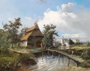 Kovář u potoka